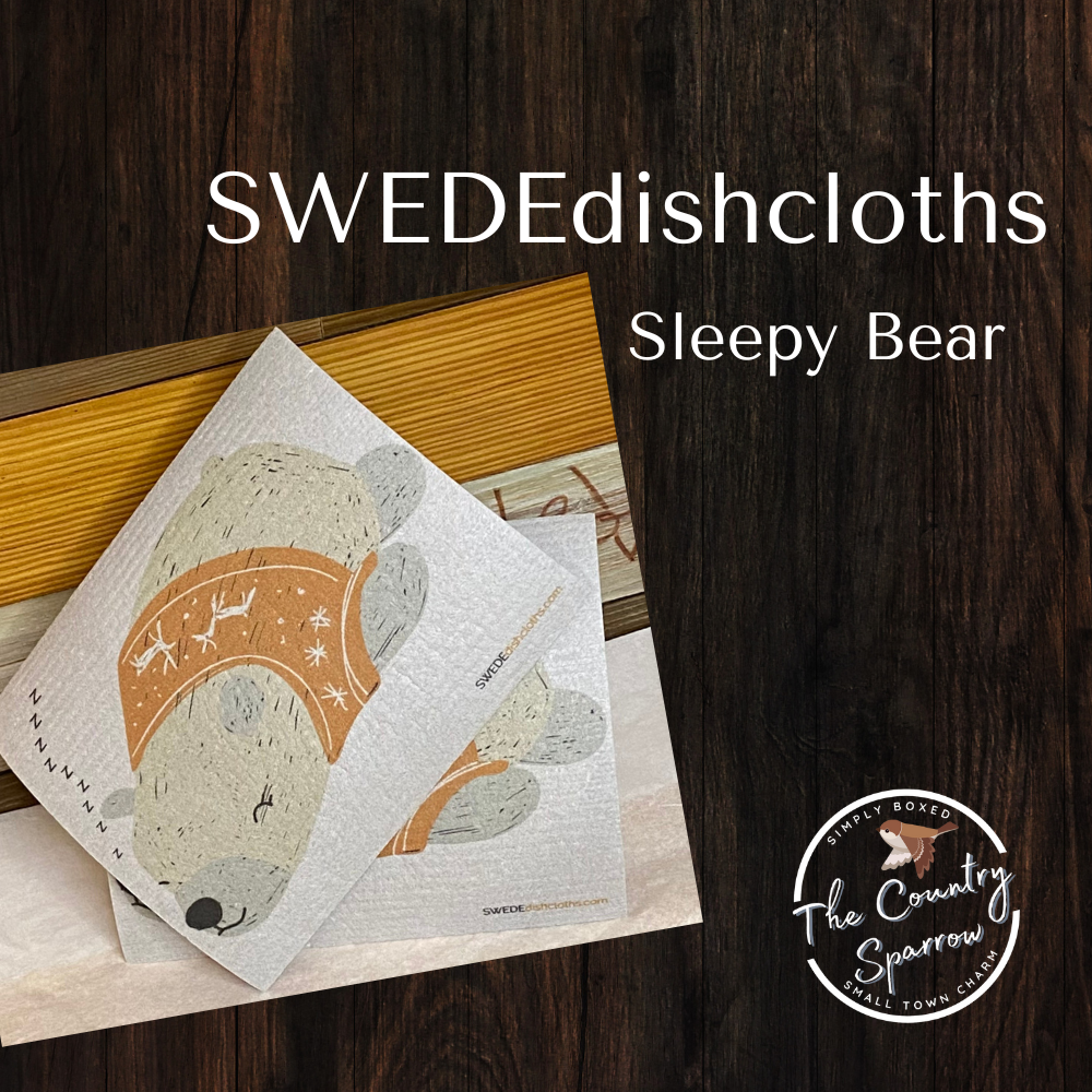 Sleepy Bear SWEDEdishcloth