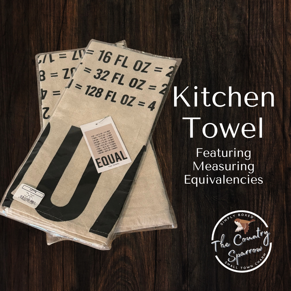Kitchen Towel - Equivalencies